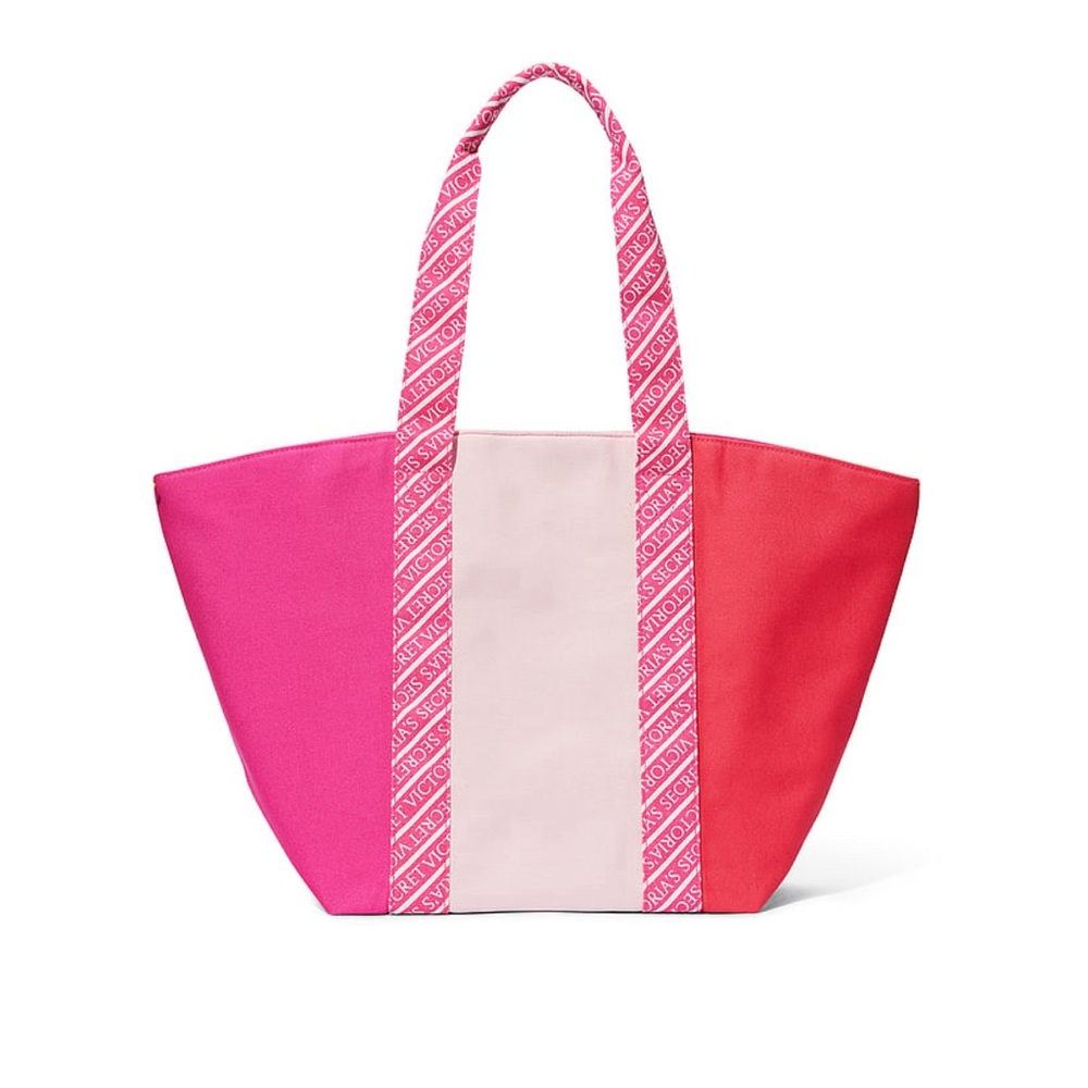 Victoria’s Secret Orange & Pink Tote